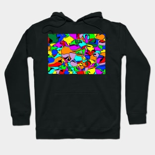 Random psychedelic pattern Hoodie